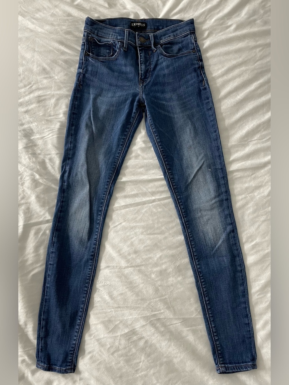 Express Women's Indigo Skinny Jeans
